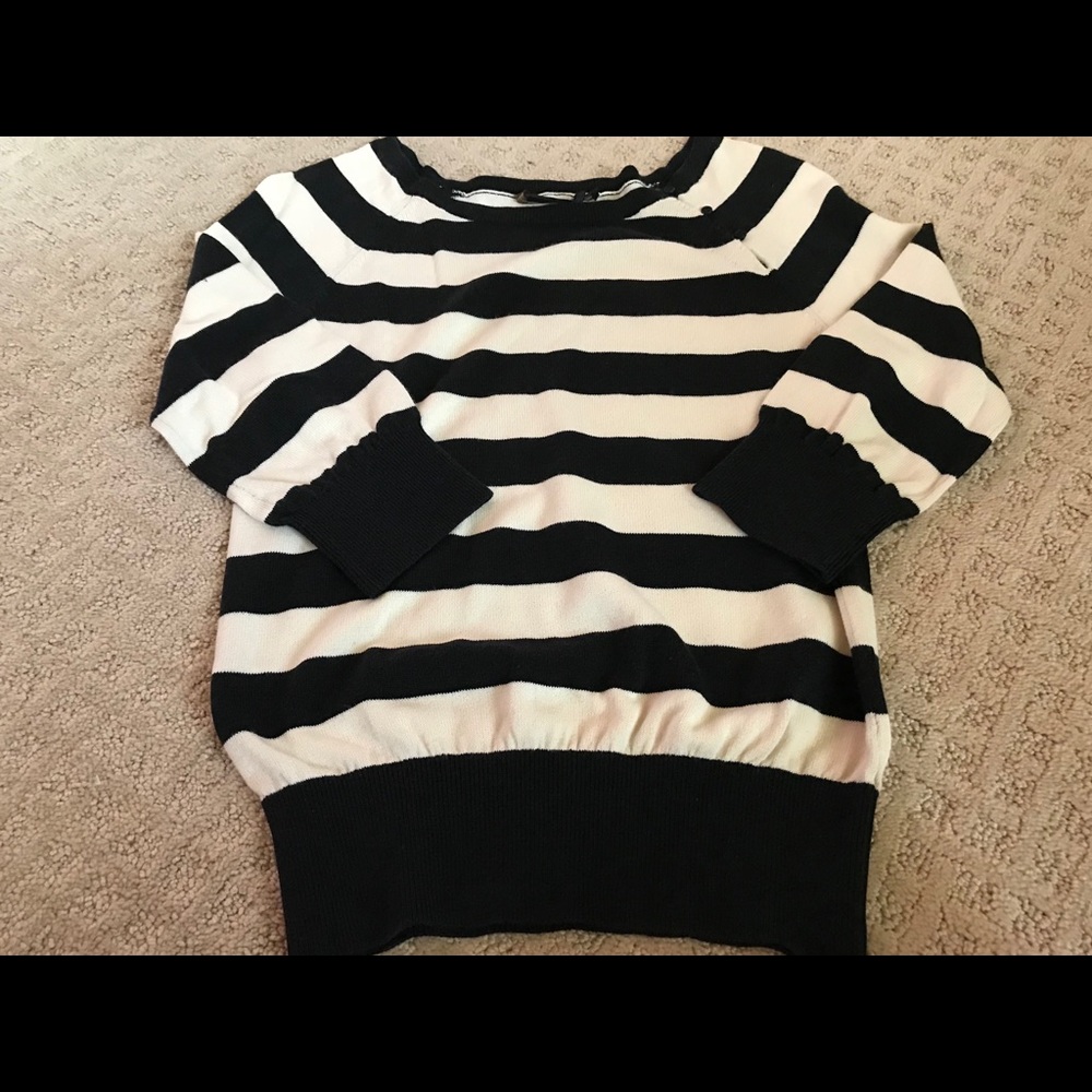 BCBGMaxAzria Striped Sweater